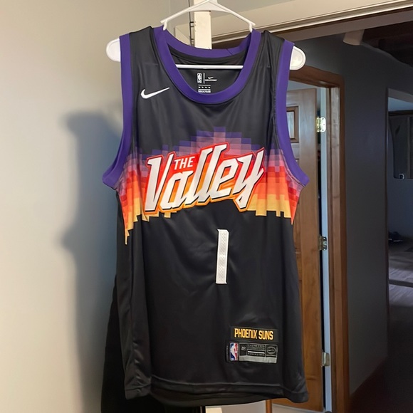 devin booker phoenix suns city jersey